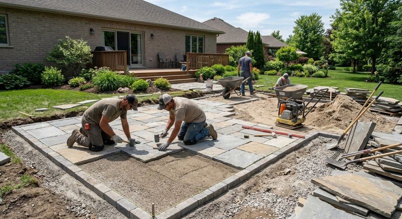 Garden Patio Installation Service
